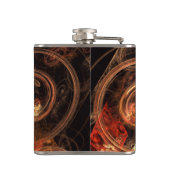 音楽の抽象芸術芸術 フラスク (裏面)