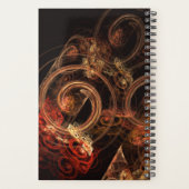 音楽の抽象芸術芸術 プランナー手帳 (裏面)