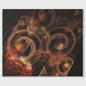 音楽の抽象芸術芸術 ラッピングペーパー (フラット)