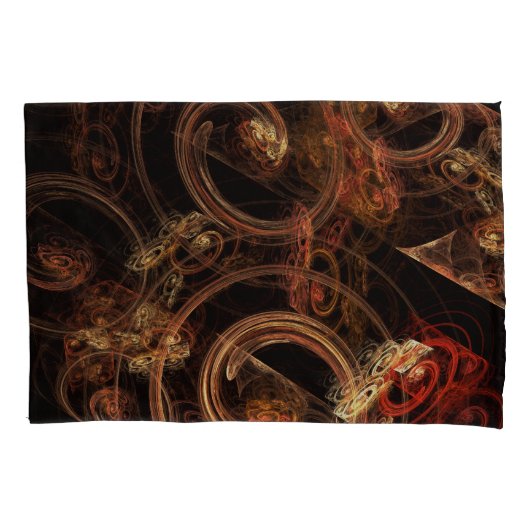 音楽の抽象芸術芸術 枕カバー (正面)