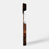 音楽の抽象芸術芸術 iPhoneケース (左側面)