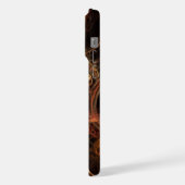 音楽の抽象芸術芸術 iPhoneケース (左側面)