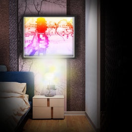 音楽の概要(カラフルバージョン) ポスター