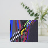 音楽の次元 ポストカード (スタンド正面)