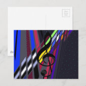 音楽の次元 ポストカード (正面/裏面)