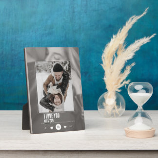 音楽の歌アーティストカップル写真 フォトプラーク