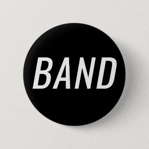 音楽の汎用サポート用BANDボタン 缶バッジ