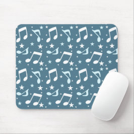 音楽の海のパターン マウスパッド