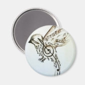 音楽の炎 マグネット (正面/裏面)