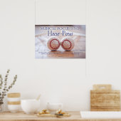 音楽の焦点 – 音楽感動的に関する引用文 ポスター (キッチン)