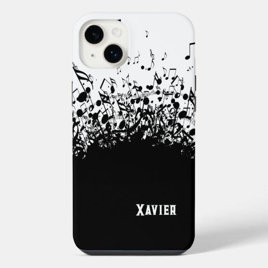 音楽の爆発ケースメイトiPhoneケース iPhoneケース (裏面)