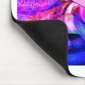 音楽の矢印が対象のハート マウスパッド (コーナー)