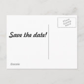 音楽の矢印の救交差 – 日付 案内ポストカード (裏面)