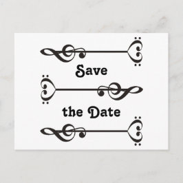 音楽の矢印3 案内ポストカード