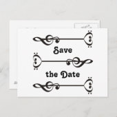 音楽の矢印3 案内ポストカード (正面/裏面)