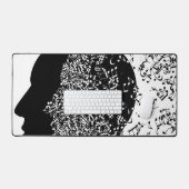 音楽の精神 デスクマット (キーボード&マウス)