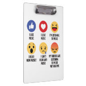 音楽の絵文字 クリップボード (右)