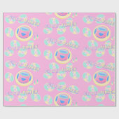 音楽の良いタイムパターン ラッピングペーパー (フラット)