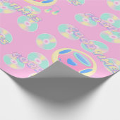 音楽の良いタイムパターン ラッピングペーパー (角)