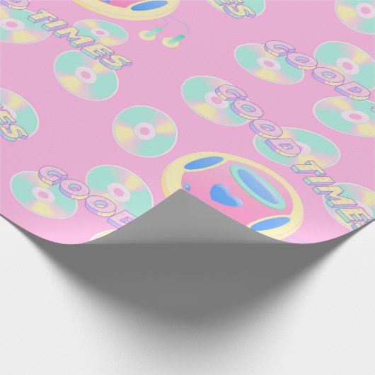 音楽の良いタイムパターン ラッピングペーパー (角)