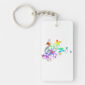音楽の色 キーホルダー (正面)
