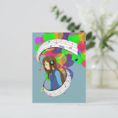 音楽の色 ポストカード (スタンド正面)