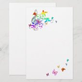 音楽の色 便箋 (正面/裏面)