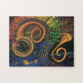 音楽の芸術 ジグソーパズル (横)