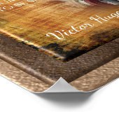 音楽の表現 – ヴィクトル・ウゴ引用文 – アートプリント ポスター (角)