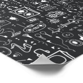 音楽の装飾 ポスター (角)