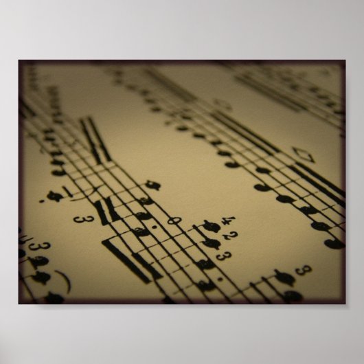 音楽の言語 ポスター (正面)