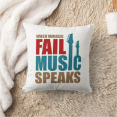 音楽の話種類 クッション (ブランケット)