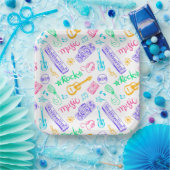 音楽の誕生日パーティー ペーパープレート (パーティー)