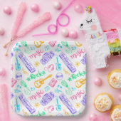 音楽の誕生日パーティー ペーパープレート (パーティー)