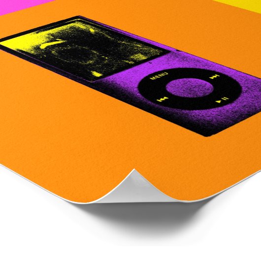 音楽の進化 ポスター (角)