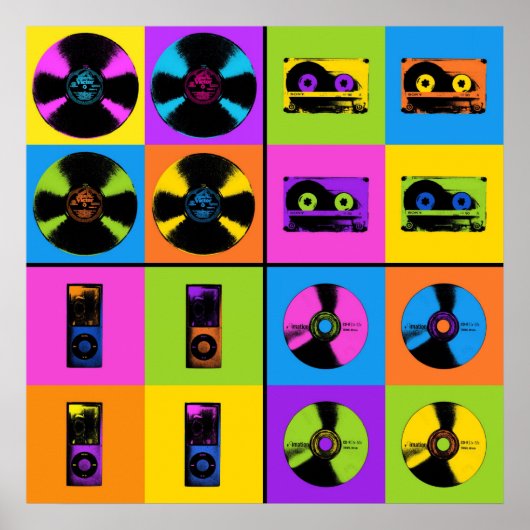 音楽の進化 ポスター (正面)