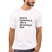 音楽の進化Tシャツ