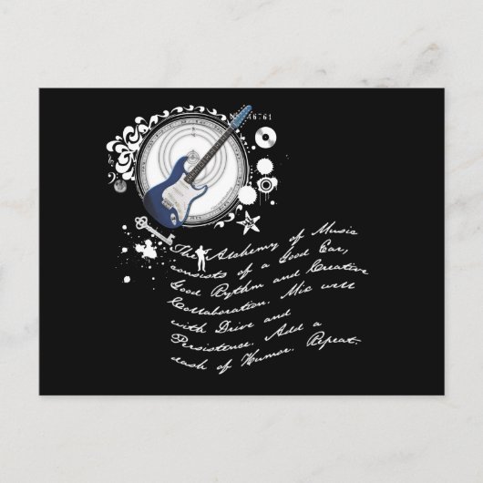 音楽の錬金術 ポストカード (正面)