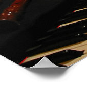 音楽の鍵すべてのハートをオープン ポスター (角)