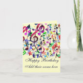 音楽の鑑賞_ カード (正面)