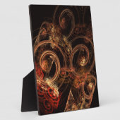 音楽の音の抽象芸術アートプラーク フォトプラーク (側面)