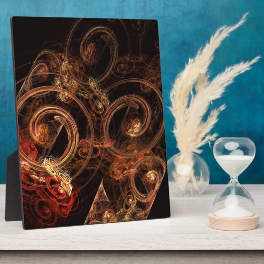 音楽の音の抽象芸術アートプラーク フォトプラーク (側面)