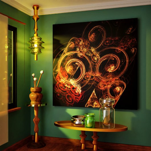 音楽の音抽象芸術キャンバスプリントプリント キャンバスプリント