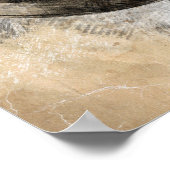 音楽の音。バイオリン ポスター (角)