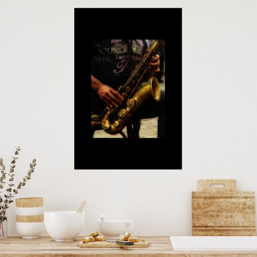 音楽の音 ポスター (キッチン)