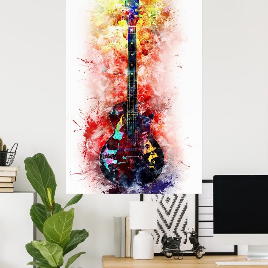 音楽の音。 ポスター (ホームオフィス)