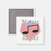 音楽の音 マグネット (正面/裏面)