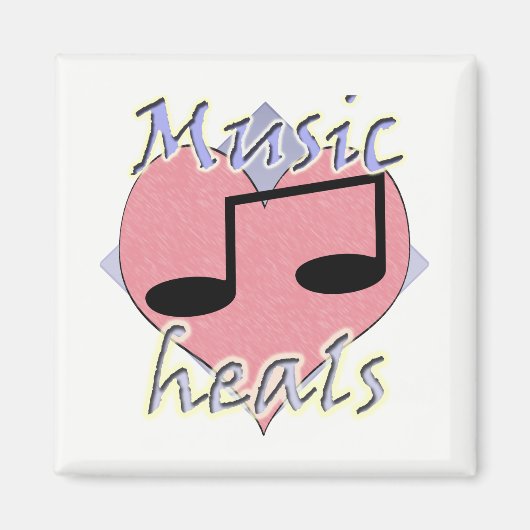 音楽の音 マグネット (正面)