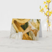 "音楽の黄金時代" カード (黄色い花)