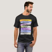 音楽の20年史 Tシャツ (正面フル)